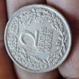 Germania 2 reichs mark 1925 D , argint 10 grame