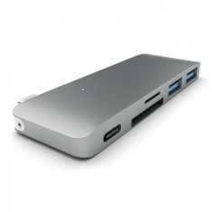 Hub USB Satechi ST-TCUPM 2x USB 3.0 1x USB Type-C Space Grey foto