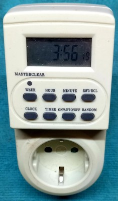 Priză programabilă electronică TGE-2A ** TRANSPORT GRATUIT ** foto