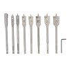 Set burghie plate pentru lemn 9 buc 10-25mm ROTOR RBP9 Innovative ReliableTools