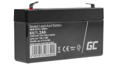 Green Cell baterie AGM plumb-acid 6V 1.2Ah pentru jucarii, alarme foto