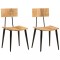 Gossi scaune de bucatarie, 2 buc., 44x40x80 cm, lemn masiv mango