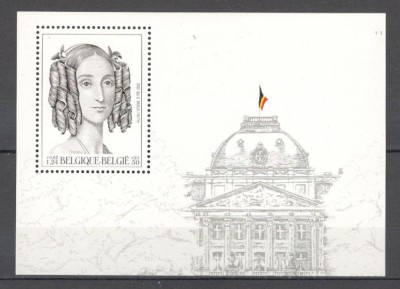 Belgia.2001 Promovarea filateliei:Casa Regala-Bl. MB.508 foto