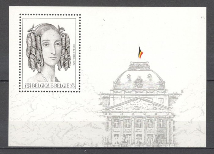 Belgia.2001 Promovarea filateliei:Casa Regala-Bl. MB.508