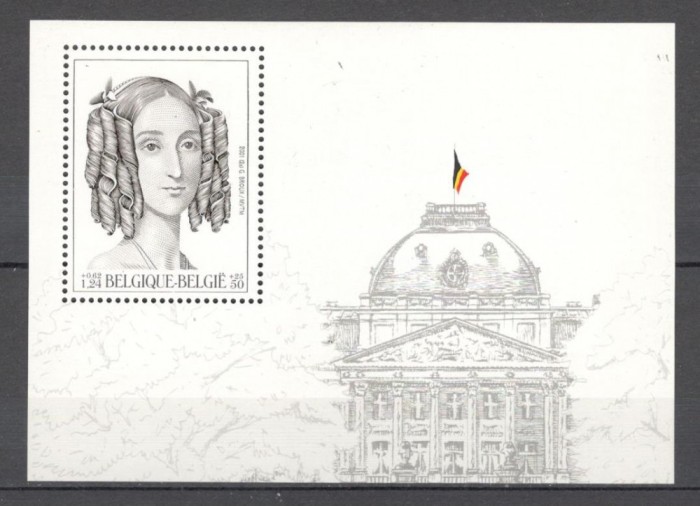 Belgia.2001 Promovarea filateliei:Casa Regala-Bl. MB.243