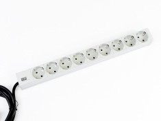 BM IT PDU power strip 9x sockets 1U, &amp;quot;BM-333.401&amp;quot; (timbru verde 4 lei) foto