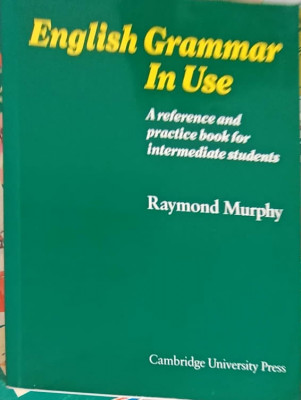 ENGLISH GRAMMAR IN USE. A REFERENCE AND PRACTICE BOOK FOR INTERMEDIATE STUDENTS-RAYMOND MURPHY foto
