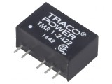 Convertor DC/DC 1W 18-36V la 12V/-12V SIP6