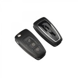 Carcasa Cheie Ford 3 Butoane, Lame Netaiata, Plastic ABS, Inlocuire Telecomanda Auto