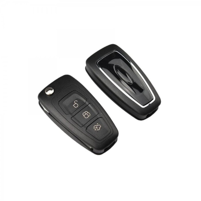Carcasa cheie telecomanda 3 butoane compatibila Ford