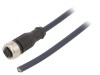 Cablu de conectare M12 5 pini drept 3m 60VAC 4A IP69K