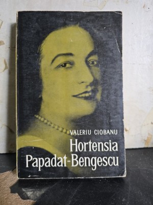 Hortensia Papadat-Bengescu - Valeriu Ciobanu foto