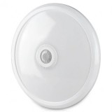 PLAFONIERA LED 12W IP20 SENZOR DE MISCARE 4000K ALB NEUTRU, V-TAC