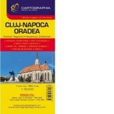 Harta rutiera Cluj Napoca. Oradea
