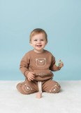 Cumpara ieftin Set bluzita si pantaloni Bear (Marime Disponibila: 3-6 luni)