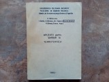 APLICAȚII PENTRU SEMINAR LA TERMOTEHNICĂ - O. Mălăncioiu, I. Ganea, G. Stănescu, Gh. Popescu, Roxana Iordache, R. Dănescu, Simona Arjocu. 1993