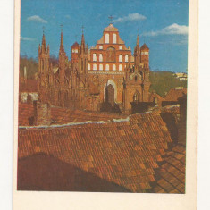 CP3- Carte Postala - LITUANIA - Ghotic Church of St Anne , necirculata 1977