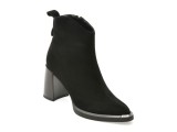 Botine FLAVIA PASSINI negre, C5995, din piele intoarsa