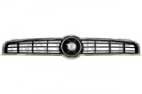 Grila radiator Fiat Bravo (198), 02.2007-2014, montare fata, negru/cromat, RapidAuto