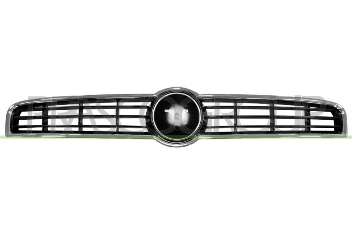 Grila radiator Fiat Bravo (198), 02.2007-2014, montare fata, negru/cromat, RapidAuto