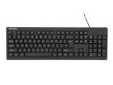 Tastatura cu fir Tellur Basic, US, USB, negru