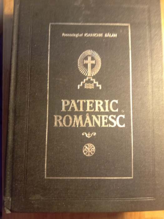 Pateric rom&acirc;nesc,ioanichie balan