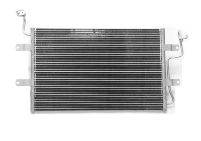 Condensator AC Seat Cordoba 1999-2002; Ibiza, 1999-2002 Aluminiu/Plastic Brazat, 585 (540)X360x16, Fara Filtru Uscator, iesire : 12,7 Mm, intrare : 1 foto
