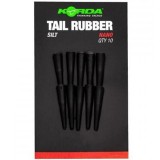 Con Plumb Pierdut Korda NanoTail Rubber 10buc/pac, Silt