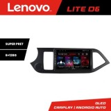 Navigatie Kia Picanto 2011-2015 Lenovo Kit-217 8 core 6+128 GB Android Waze USB Navigatie Internet Youtube Radio CarStore Technology