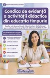 Condica Evidenta Activitate Didactica Educatie Timpurie 2026-2027 conform Curriculum O.M.E.C.