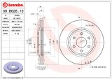 BREMBO 09.B628.10 PRIME LINE Disc frana