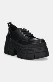 Buffalo pantof Gospher Lace Up Cs femei, culoarea negru, cu platforma, 1622349-BLK
