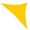 VidaXL P&acirc;nză parasolar, galben, 4x4x5,8 m, HDPE, 160 g/m&sup2;