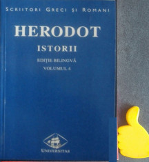 Istorii Melpomene Herodot (opere vol 4) foto