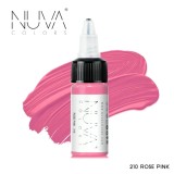 Tus Micropigmentare NUVA Colors 15ml - 210 Rose Pink - Microblading, Eyeliner, Sprancene