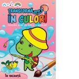 Transforma apa in culori. In vacanta