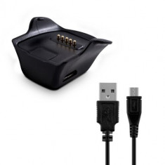 Cablu de incarcare USB pentru Samsung Gear fit R350, Negru, 38719.01