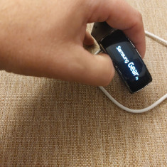 Smartwatch Samsung Gear Fit 1 SM-R350 Black Livrare gratuita!