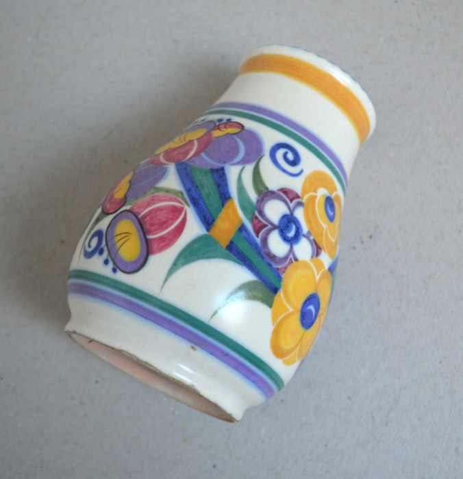 Vaza ceramica Poole Art Deco cca 1930