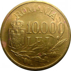 Romania, 10000 lei 1947_bronz_XF * cod 119 foto