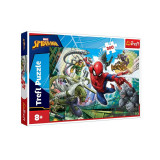 Puzzle 300 piese, Spiderman si inamici, pentru copii, ATU-085883