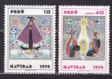 PERU 1974 CRACIUN SERIE MNH