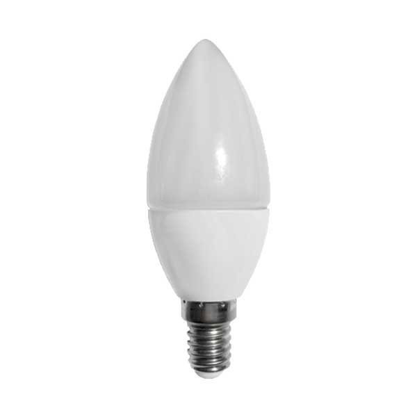 Bec LED 8.5W E14 lumina rece, Optonica &ndash; lumanare