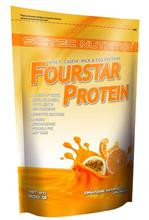 Proteina din Zer FourStar Protein Aroma Portocala cu Maracuja 500 grame Scitec Nutrition Cod: SCNFRSTPRP foto