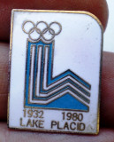 I.915 INSIGNA OLIMPIADA LAKE PLACID 1932 1980 h22m email, America de Nord