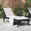 Gossi sezlong, antracit, 186x60x29 cm, pp