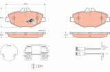 TRW GDB1542 COTEC set placute frana,frana disc