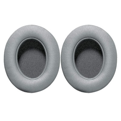 Set 2 bureti Edman pentru casti Beats Studio 3, Studio 2.0 cu fir/Wireless, Over-Ear, Piele ecologica, Gri foto