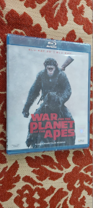 Planeta Maimutelor: Razboiul Blu-ray DISC SIGILAT .