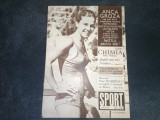 REVISTA SPORT NR 14 1973 PREZENTARE ECHIPA SPORT CLUB BACAU